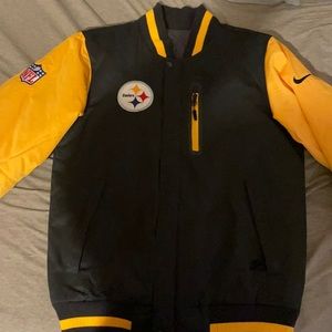 Steelers insulated zip up coat